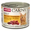 Image de 6x200g Adult Animonda Carny, poulet & canard - Pâtée pour chat