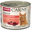 Image de 6x200g Senior Animonda Carny, boeuf & coeurs de dinde - Pâtée pour chat âgé