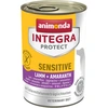 Image de 6x400g Sensitive Animonda Integra Protect, agneau & amarante - Pâtée pour chien