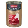 Image de 6x400g Adult Single Protein pur boeuf Animonda GranCarno - Pâtée pour chien