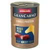 Image de 6x400g Adult Single Protein Supreme pur cheval Animonda GranCarno - Pâtée pour chien