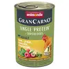 Image de 6x400g Adult Superfoods poulet, épinards, framboises Animonda GranCarno - Pâtée pour chien