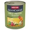 Image de 6x800g Adult Superfoods poulet, épinards, framboises Animonda GranCarno - Pâtée pour chien