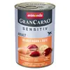 Image de 6x400g animonda Grancarno Adult Single Protein Sensitiv pur poulet, riz Aliments humides pour chiens