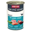 Image de 6x400g animonda GranCarno Original Adult saumon, épinards Pâtée pour chien