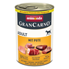 Image de 6x400g animonda GranCarno Original Adult dinde Pâtée pour chien