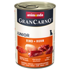 Image de 6x400g Original Junior Animonda GranCarno, boeuf & poulet - Pâtée pour chiot