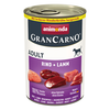 Image de 6x400g animonda GranCarno Original Adult boeuf, agneau Pâtée pour chien