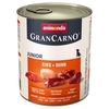 Image de 6x800g animonda GranCarno Original Junior boeuf, poulet Pâtée pour chien