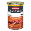 Image de 6x400g animonda GranCarno Original Adult coeurs de volaille Pâtée pour chien