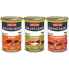 Image de 6x400g animonda GranCarno Original Adult lot mixte 2 (3 variétés) Pâtée pour chien