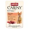 Image de 12x85g Kitten boeuf, veau, poulet Animonda Carny - Pâtée pour chat