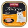 Image de 32x100g Adult volaille, veau Animonda Vom Feinsten - Pâtée pour chat