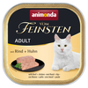 Image de Lot animonda vom Feinsten Adult 32 x 100 g pour chat - boeuf, poulet