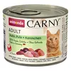 Image de 6x200g Adult -poulet, dinde, lapin Animonda Carny - Pâtée pour chat