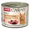 Image de 6x200g Adult dinde, foie de poulet Animonda Carny - Pâtée pour chat
