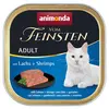 Image de 6x100g Adult saumon, crevettes Animonda Vom Feinsten - Pâtée pour chat