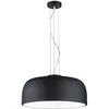 Image de Trio Lighting Trio Baron Plafonnier Suspendu Cylindrique Moderne À 4 Lumières, Noir Mat