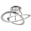 Image de Trio Oakland Semi Plafonnier Led Moderne 40w Nickel Mat 3000k