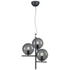 Image de Trio Lighting Trio Pure Plafonnier Suspendu Moderne À 3 Bras Multiples, Anthracite