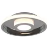 Image de Trio Ascari Plafonnier Salle De Bain Moderne 30cm Chrome 3000k Ip44
