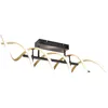 Image de Trio Sequence Semi-Plafonnier Led Moderne 41w Laiton Mat 2300-3000-4000k