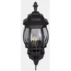 Image de Trio Lighting Trio Lighting - Applique Murale Montante Elvo E27 - Trio - Ip 44 - Filaire - Noir Mat - Noir