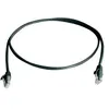 Image de Telegärtner MP8 100 - Cordon de raccordement - RJ-45 (M) pour RJ-45 (M) - 5 m - UTP - CAT 5e - moulé - noir