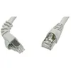 Image de Telegärtner L00000A0192 RJ45 Câble réseau câble patch CAT 6a S/FTP 1.00 m gris ignifuge avec cliquet dencastrement