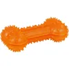 Image de Kerbl Toyfastic Jouet Os Pour Chien Orange 13 Cm