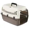 Image de Kerbl Kerbl Box De Transport Expedition Pour Chien - 48x32x32cm - Creme Et Taupe