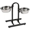 Image de KERBL Bar alimentation avec écuelles pour chien - 2x2800ml
