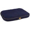 Image de Coussin Jerome, Navy/Cognac, 100 X 70 X 11 Cm