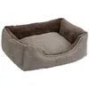 Image de Corbeille Samuel - 50 X 40 X 15 Cm - Argent Et Gris - Pour Chien