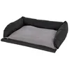 Image de Kerbl Lit de voiture pour chien 80x60 cm Gris et noir