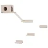 Image de Kerbl Mur D'escalade Pour Chats Mont Blanc Bois Beige