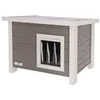 Image de Kerbl Maison pour chats Eli 57 x 45 x 43 cm Gris et blanc