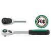 Image de VolontÃ© rÃ©versible Ã  cliquet - 80 dents en acier avec verrouillage de sÃ©curitÃ© Quick Release et manche bimatiÃ¨re - 1 piÃ¨ce - 13111120