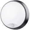 Image de Applique LED extérieure avec détecteur de mouvement Megatron Bulka MT69040 10 W blanc neutre noir