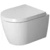 Image de CUVETTE SUSPENDUE A FOND CREUX COMPACT RIMLESS GAMME ME BY STARCK BLANC DURAVIT