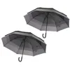 Image de Carlo Milano : 2 parapluies automatiques XXL résistants au vent
