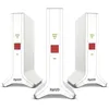 Image de Mesh Set FRITZ! 4200 3-pack Edition Inter Bi-bande (2,4 GHz / 5 GHz) Wi-Fi 6E (802.11ax) Rouge, Blanc 2x2/4x4