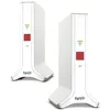 Image de Mesh Set FRITZ! 4200 2-pack Edition International Bi-bande (2,4 GHz / 5 GHz) Wi-Fi 6 (802.11ax) Rouge, Blanc 2x2/4x4