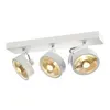 Image de Kalu, 3 spots, qpar111 plafonnier, blanc mat. es111, max. 3x75w