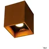 Image de Applique extérieure carrée SLV RUSTY© UP/DOWN, rouille, LED, 14W, 3000/4000K, IP65