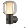 Image de Applique extérieure SLV OVALISK SENSOR, anthracite, LED, 9,6W, IP65, détecteur de mouvement