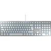 Image de CHERRY KC 6000 SLIM FOR MAC - Clavier - USB - Allemand - commutateur : CHERRY SX - argent