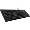 Image de CHERRY STREAM KEYBOARD - Clavier - USB - Allemand - commutateur : CHERRY SX - noir