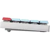 Image de CHERRY MX MX-LP 2.1 - Clavier - compact - backlit - sans fil - 2.4 GHz, Bluetooth 5.2, USB - QWERTZ - Allemand - commutateur : CHERRY MX Low Profile RGB Speed - blanc