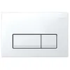 Image de Geberit Geberit Plaque de d?clenchement delta 50, double touche, blanc alpin (115.119.11.1)